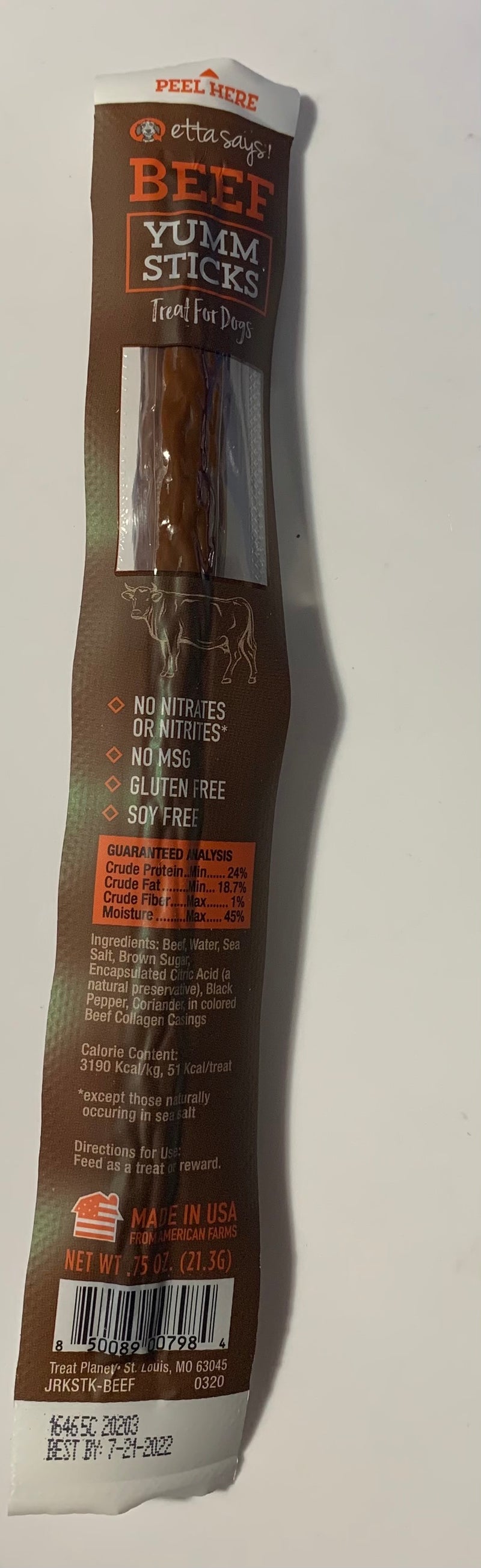 Etta Says! Beef Yumm Stick .75oz