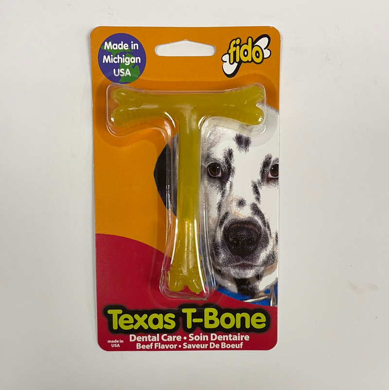 Fido Texas T-Bone Beef Flavor Dog Toy