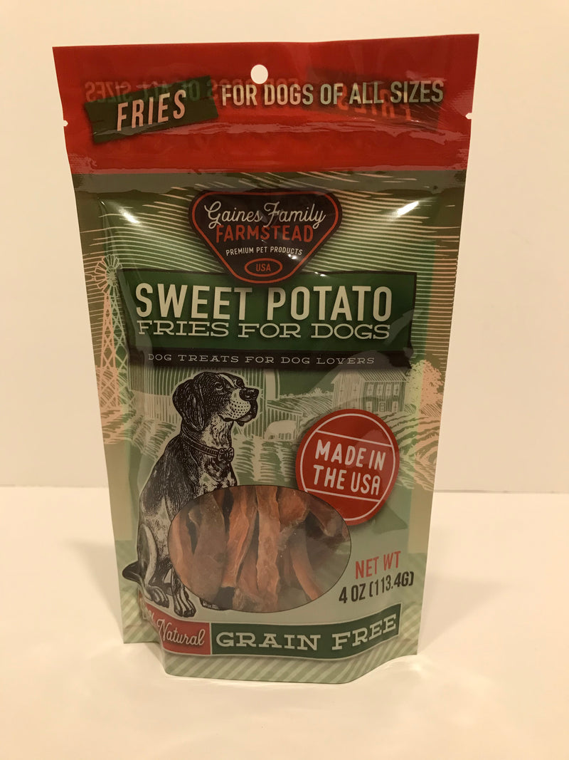 Gaines Family Dog Sweet Potato Fries