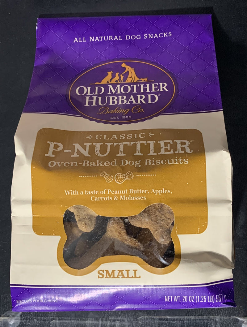 Old Mother Hubbard P-Nuttier Oven-Baked Dog Biscuit Treats