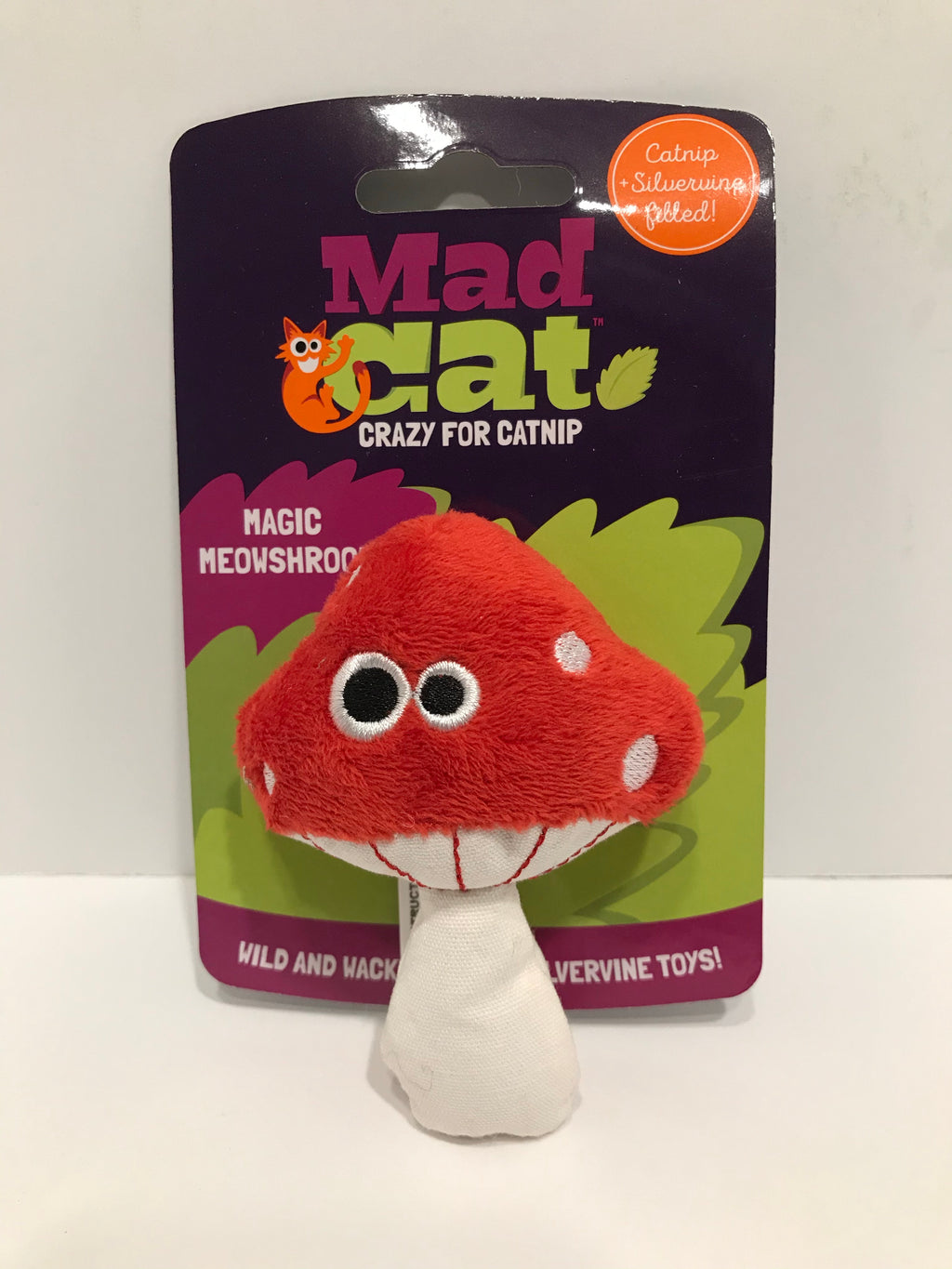Mad Cat Magic Meowshroom Catnip Toy