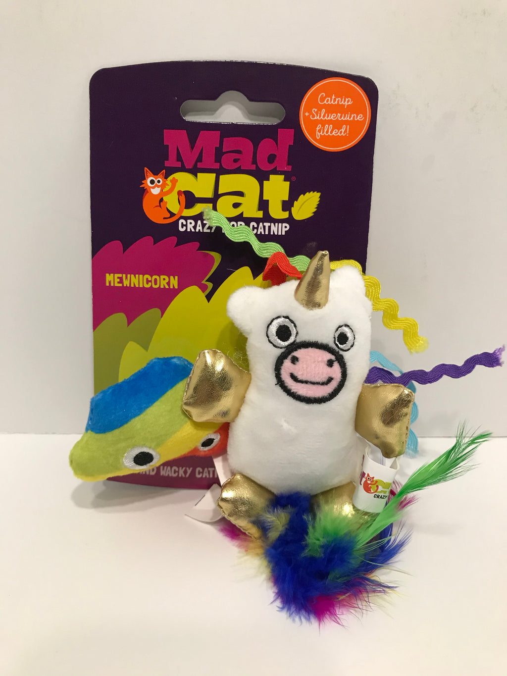 Mad Cat Mewnicorn 2 Pk Catnip Toy