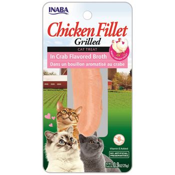 Inaba .9oz Chicken Fillet in Chicken Cat Treat
