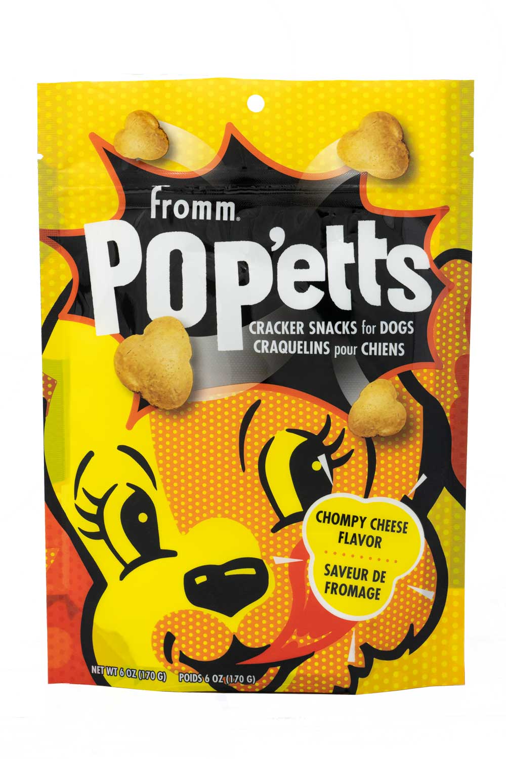 Fromm Pop'etts Chompy Cheese Flavor