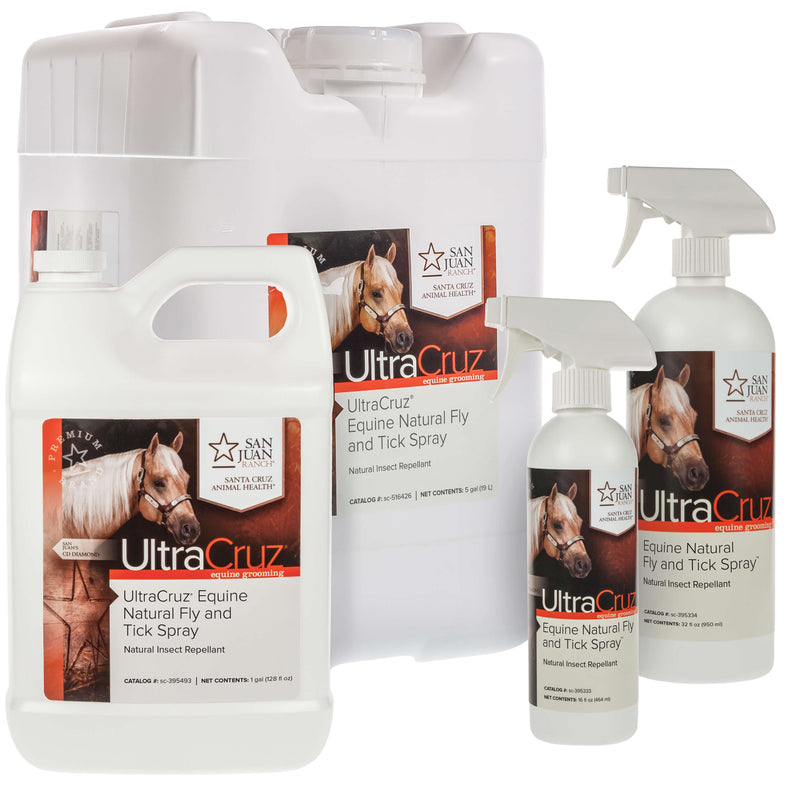 UltraCruz® Equine Natural Fly and Tick Spray for Horses