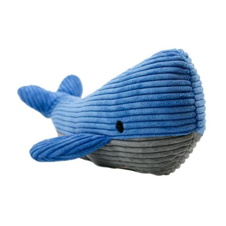 Tall Tails 14in Plush Whale with Squeaker Toy